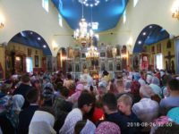 Божественная литургия воскресного дня в Свято – Крестовоздвиженской церкви г. Ляховичи