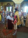 16 по 21 июля 2021 г. в храме Воздвижения Креста Господня г. Ляховичи находились мощи святой Матроны Московской