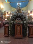7 января 2023 г. в храме Воздвижения Креста Господня г. Ляховичи отметили праздник Рождества Христова