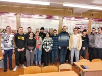 31 января иерей 2024 г. Максим Долгий посетил учащихся группы специальности Плодоовощеводство Ляховичского аграрного колледжа